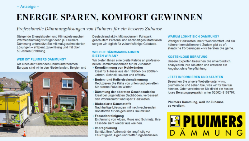 Advertorial haus und grund
