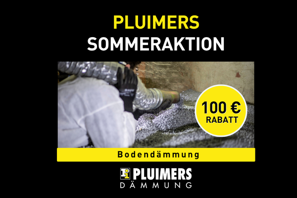 Bodendämmung Sommeraktion