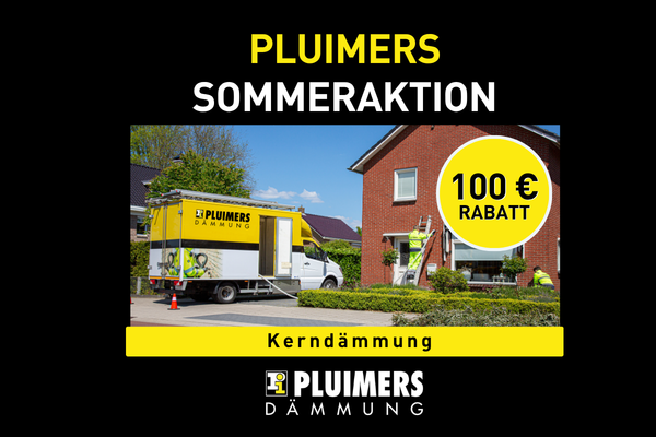 Kerndämmung Sommeraktion